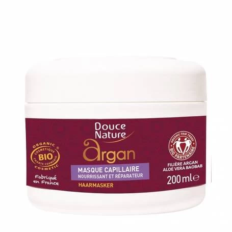 Masca capilara cu ulei de argan, 200ml - Douce Nature
