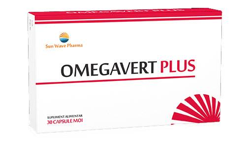 Omegavert plus 30cps - sun wave pharma