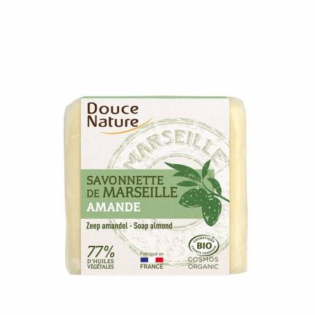 Sapun de Marsilia, cu migdale, 100g - Douce Nature