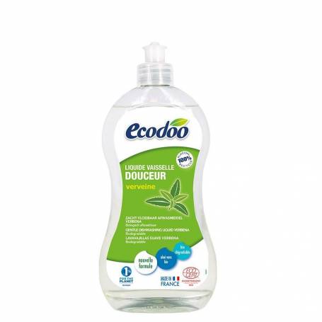 Detergent bio vase cu aloe vera si verbena, 500ml - Ecodoo