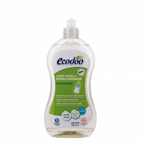 Detergent hipoalergenic biberoane si vesela bebelusi 500ml, Ecodoo