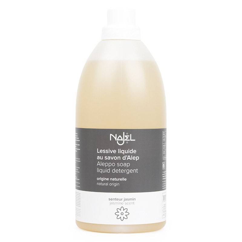 Detergent lichid cu sapun de ALEP, aroma de iasomie, 2L - Najel