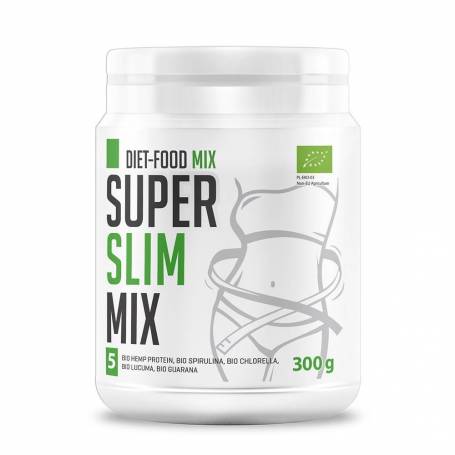 Super Slim Mix pulbere, eco-bio, 300g - Diet Food