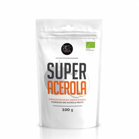 Acerola pulbere,  eco-bio,  100g - Diet-Food