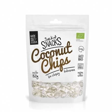 Chipsuri de cocos, eco-bio, 150g - Diet Food