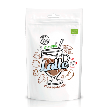 Cacao Latte, eco-bio, 200g - Diet Food