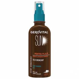 Ulei bronzant pentru plaja 150ml - Gerovital Sun