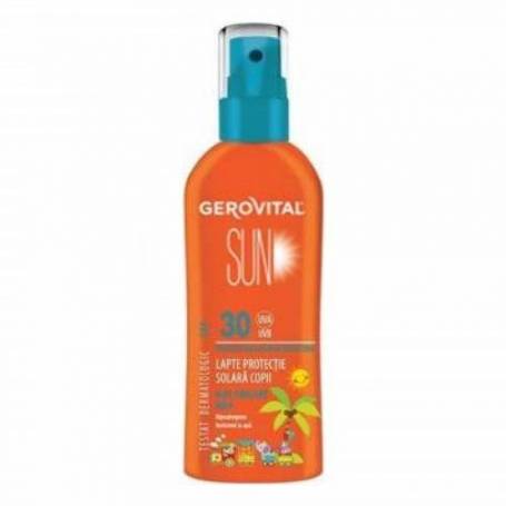  Lapte protectie solara copii SPF 30 150ml - Gerovital Sun