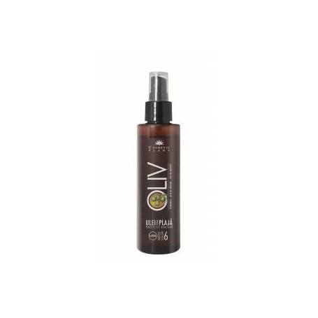 Ulei plaja  SPF 6 cu ulei de morcov, ulei de masline si vitamina E 150 ml - OLIV - Cosmetic Plant