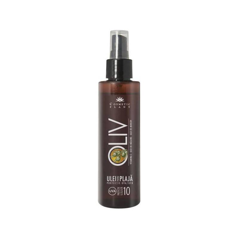 Ulei plaja SPF 10 cu ulei de morcov, ulei de masline si vitamina E