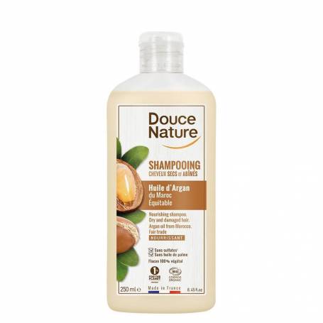 Sampon crema cu ulei de argan, 250ml - Douce Nature