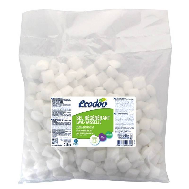 Sare pentru masina de spalat vase, anticalcar si regenerant, 2,5Kg -