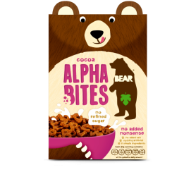 ALPHABITES - Multicereale ALFABET cu cacao 375g