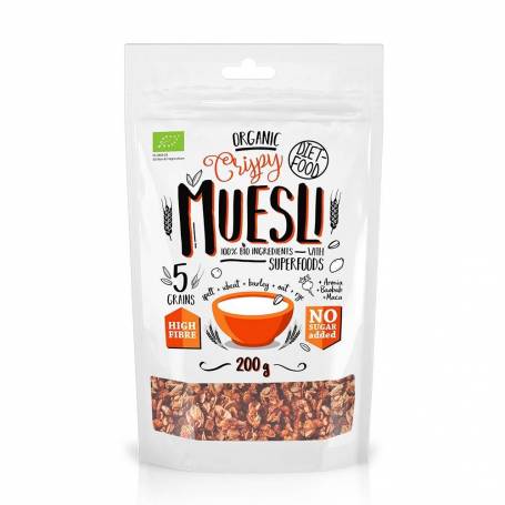 Musli cu superalimente, eco-bio, 200g - Diet Food