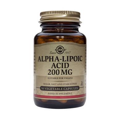 Alpha lipoic acid 200mg 50cps - solgar