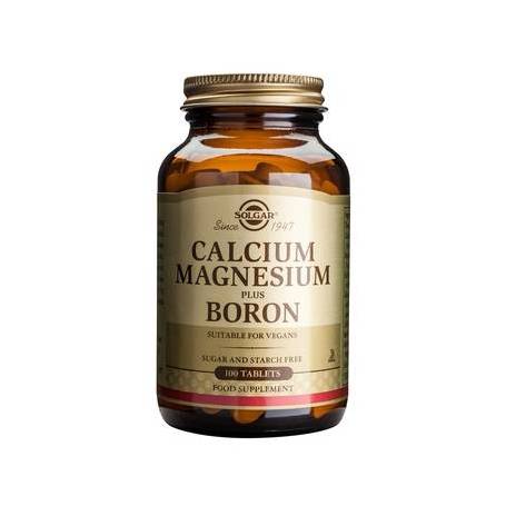 Calcium magnesium + Boron 100cps - SOLGAR