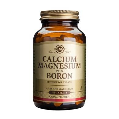Calcium magnesium + Boron 100cps - SOLGAR