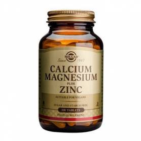 Calcium magnesium + Zinc 100cps - SOLGAR