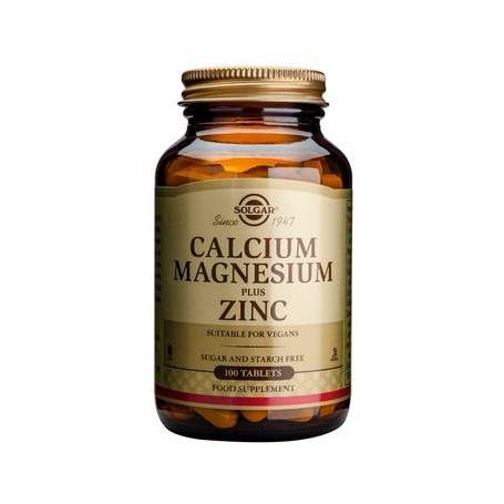 Calcium magnesium + Zinc 100cps - SOLGAR