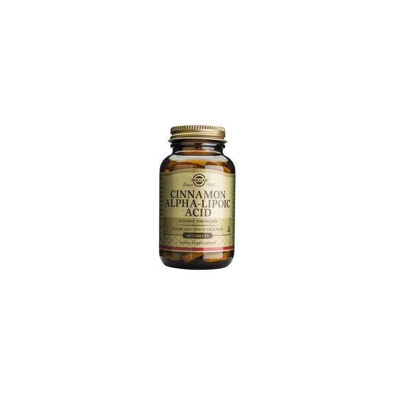 Cinnamon alpha lipoic acid 60cps - SOLGAR