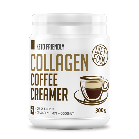 Colagen si MCT, coffee creamer, 300g - Diet Food