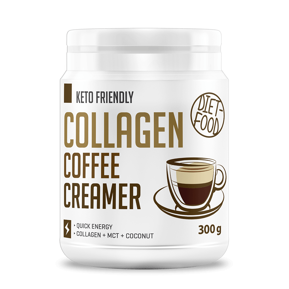 Colagen si mct, coffee creamer, 300g - diet food