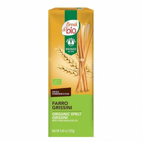 Grisine din spelt cu ulei de masline, eco-bio, 125g - PROBIOS