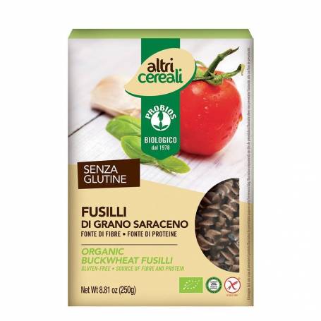 Fusilli din hrisca, eco-bio, 250g - PROBIOS