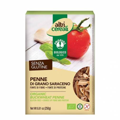 Penne din hrisca, eco-bio, 250g - PROBIOS