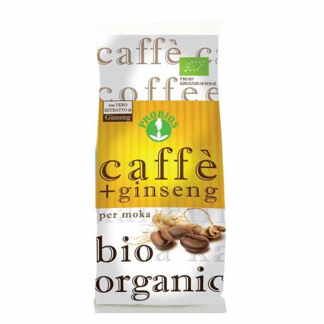 Cafea bio cu ginseng, eco-bio, 250g - PROBIOS