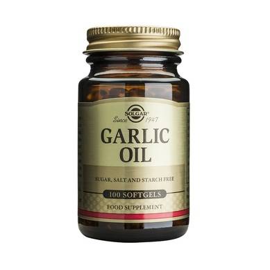 Garlic oil - ulei de usturoi 100cps - solgar