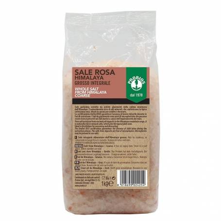 Sare roz de Himalaya grunjoasa, 1Kg - PROBIOS