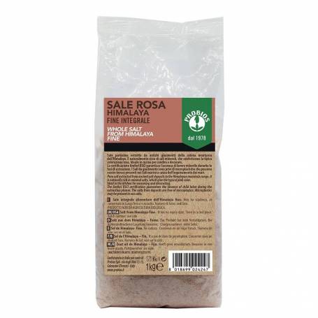 Sare roz de Himalaya fina, 1Kg - PROBIOS