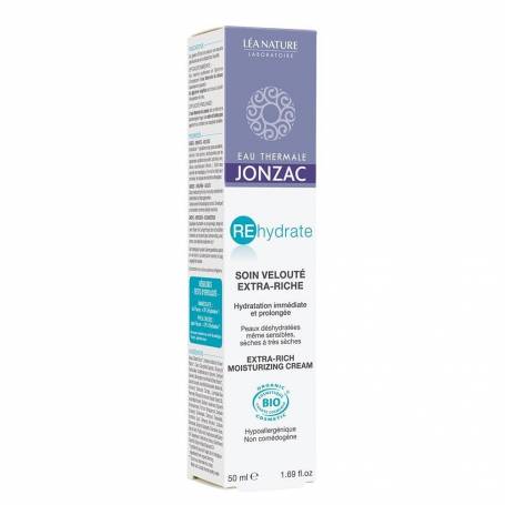 Crema hidratanta ten uscat si foarte uscat, Rehydrate, 50ml - Jonzac