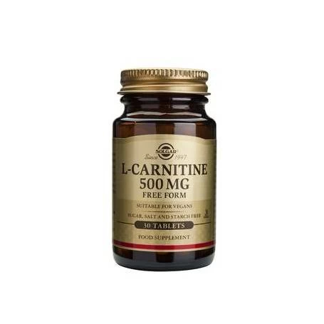 L-Carnitine 500mg 30cps - SOLGAR