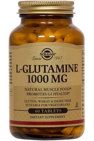L-glutamine 1000mg 60cps - solgar