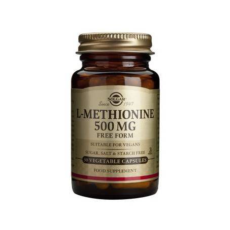 L-Methionine 500mg 30cps - SOLGAR