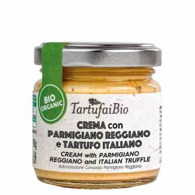 Crema tartinabila cu trufe si Parmigiano Reggiano 90g, eco-bio, Tartufai BIO
