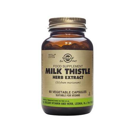 Milk Thistle herb extract - Silimarina - 60 veg caps - SOLGAR