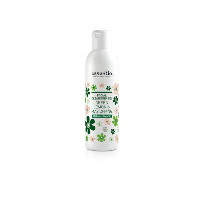 Gel de curatare faciala organic Lamaie Verde si May Chang 200ml