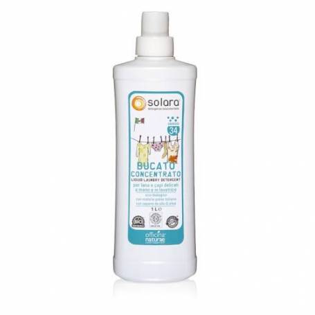 Detergent lichid pentru rufe, super concentrat, eco-bio, 1litru - 34spalari - Solara