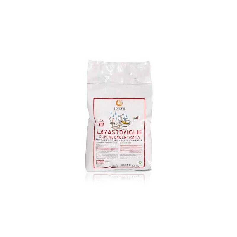 Detergent praf pentru vase, super concentrat, eco-bio, 1.5kg - Solara