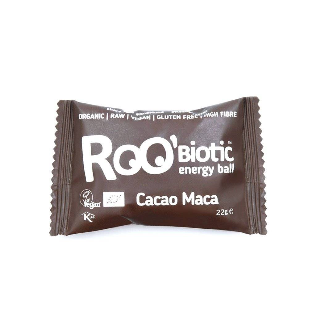 Dragon Superfoods Biluta de energie cu maca si cacao eco-bio 22g, roobiotic