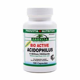 Acidophilus Bio-Activ, 6 miliarde, 90cps, Provita Nutrition