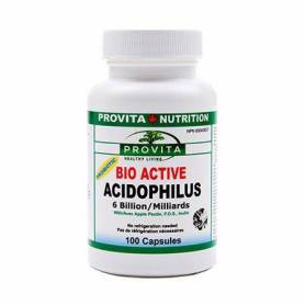 Acidophilus Bio-Activ, probiotic 6 miliarde, 90cps, Provita Nutrition