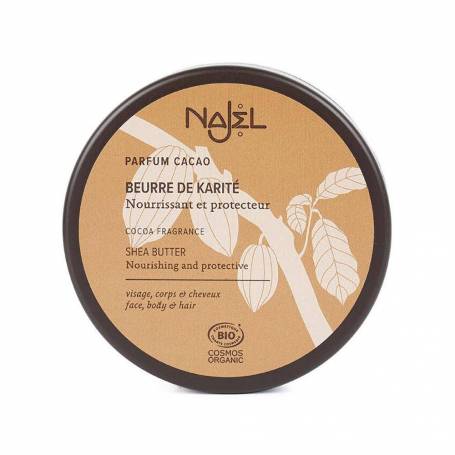 Unt de shea, cu cacao, eco-bio, 100g - Najel