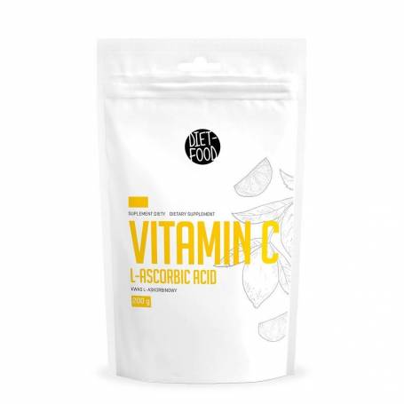 Vitamina C (acid L-ascorbic) pulbere 200g, Diet Food