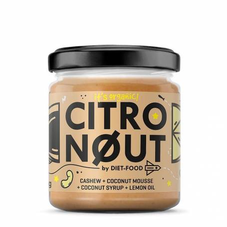 Crema de caju cu lamaie CITRONOUT 200g, Diet-Food