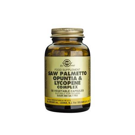 Saw Palmetto Opuntia & Lycopene Complex 50cps - SOLGAR