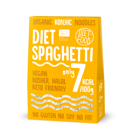 Spaghetti SHIRATAKI, eco-bio, 300g - Diet Food